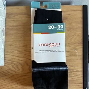 Black Compression Support Socks
